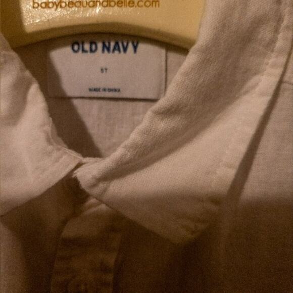 *4/$30* Old Navy Button Down -5T - Picture 2 of 2